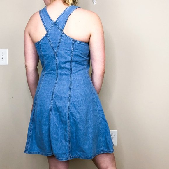 VINTAGE DENIM DRESS - Picture 3 of 7